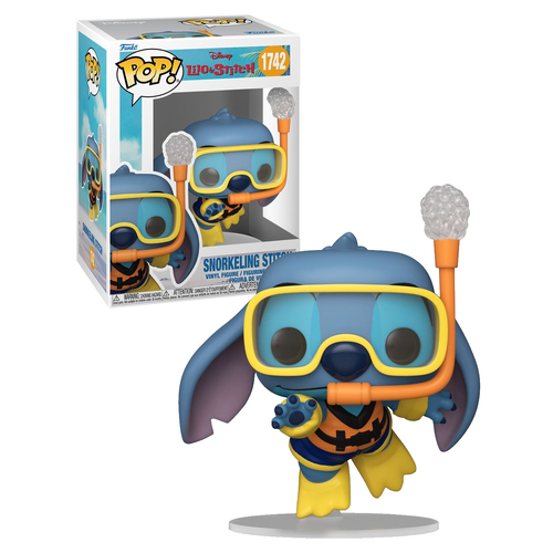 Funko POP! Disney Lilo & Stitch #1742 Stitch Snorkeling Stitch - New, Mint Condition