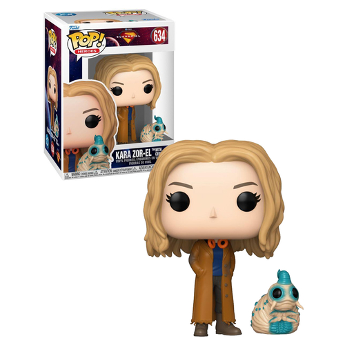 Funko POP! Heroes Supergirl #634 Kara Zor-El With Cedric - New, Mint Condition