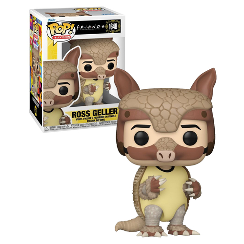 Funko POP! Television Friends #1648 Ross Geller (Armadillo Costume) - New, Mint Condition
