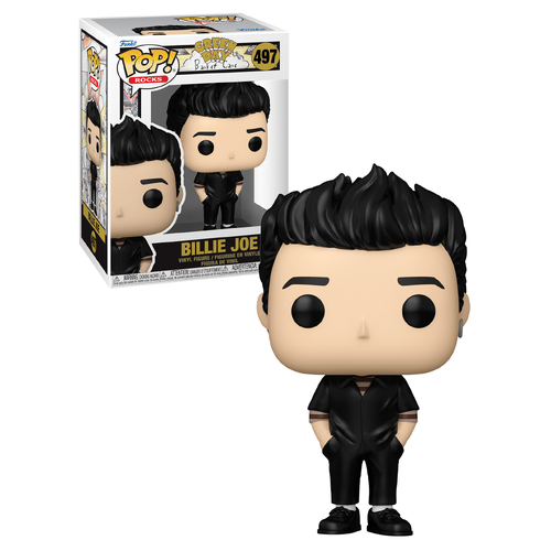 Funko POP! Rocks Green Day #497 Billie Joe (Basket Case) - New, Mint Condition
