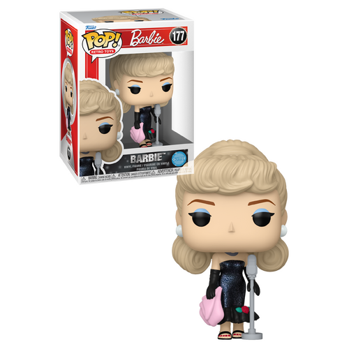 Funko POP! Retro Toys Barbie #177 Solo In The Spotlight (Glitter) - New, Mint Condition