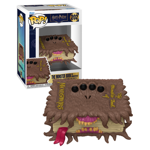 Funko POP! Harry Potter #202 The Monster Book Of Monsters - New, Mint Condition