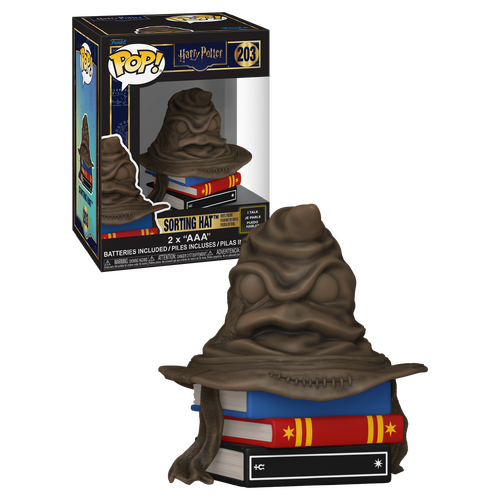 Funko POP! Harry Potter #203 Sorting Hat (With Sounds) - New, Mint Condition