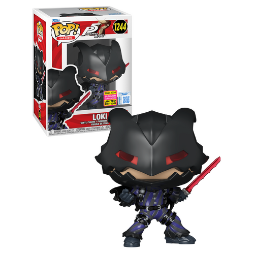 Funko POP! Games Persona 5 Royal #1244 Loki (With Sword) - 2026 San Diego Comic Con (SDCC) Edition - New, Mint Condition