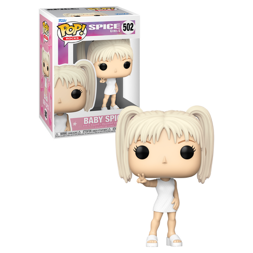 Funko POP! Rocks Spice Girls #502 Baby Spice (Wannabe) - New, Mint Condition