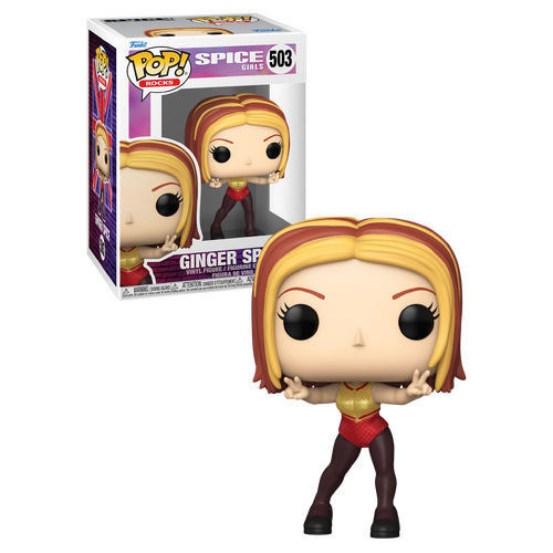 Funko POP! Rocks Spice Girls #503 Ginger Spice (Wannabe) - New, Mint Condition
