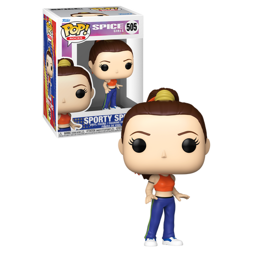 Funko POP! Rocks Spice Girls #505 Sporty Spice (Wannabe) - New, Mint Condition