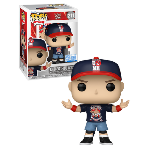 Funko POP! WWE #211 John Cena (Final Match) - New, Mint Condition