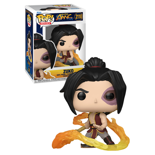 Funko POP! Movies Avatar Aang The Last Airbender #2110 Zuko - New, Mint Condition