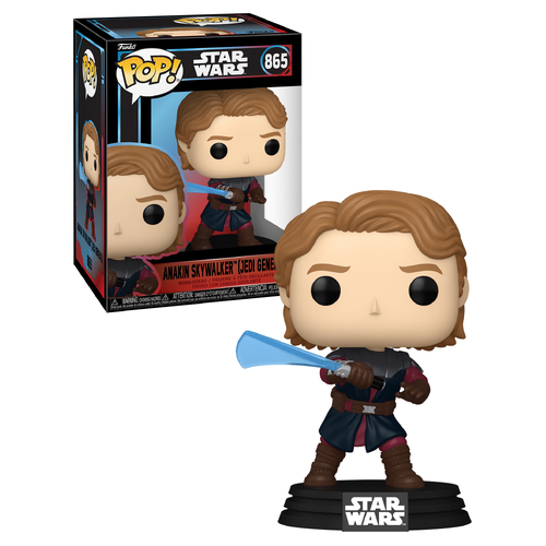 Funko POP! Star Wars #865 Anakin Skywalker (Jedi General) - New, Mint Condition