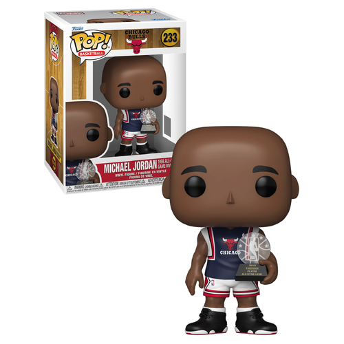 Funko POP! Basketball Chicago Bulls #233 Michael Jordan (1998 All-Star Game MVP) - New, Mint Condition