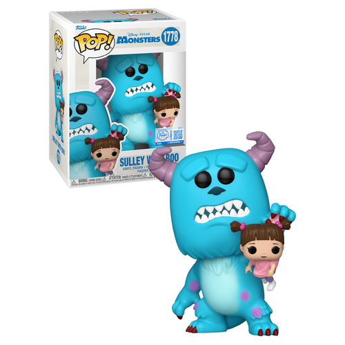Funko POP! Disney Pixar Monsters #1778 Sulley With Boo - New, Mint Condition