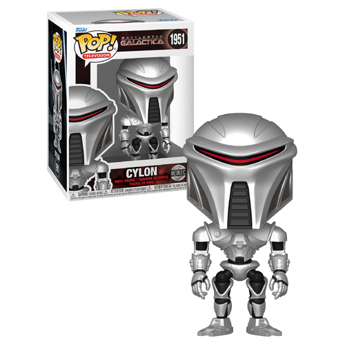 Funko POP! Television Battlestar Galactica #1951 Cylon (Metallic) - New, Mint Condition
