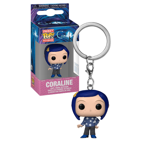 Funko Pocket POP! Keychain Coraline #94770 (Star Sweater) - New, Mint Condition