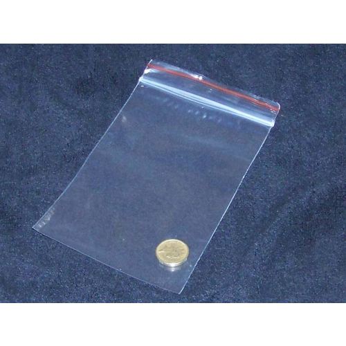 100 Resealable Plastic Bags 100 x 150mm