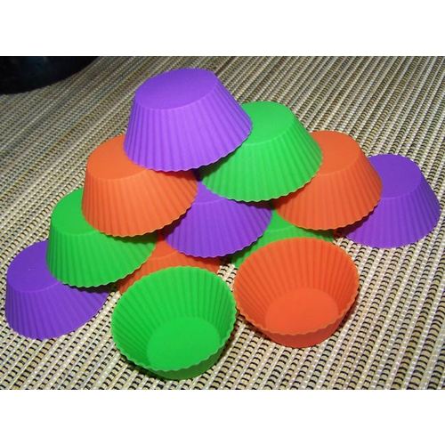 12 x Silicone Cupcake Cups