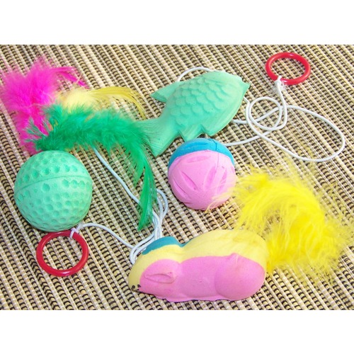 Cat Toys - Variety Pack of 4