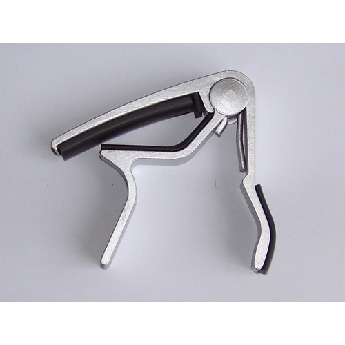 Capo - Trigger Style - Square Design - Silver - Acoustic/Electric