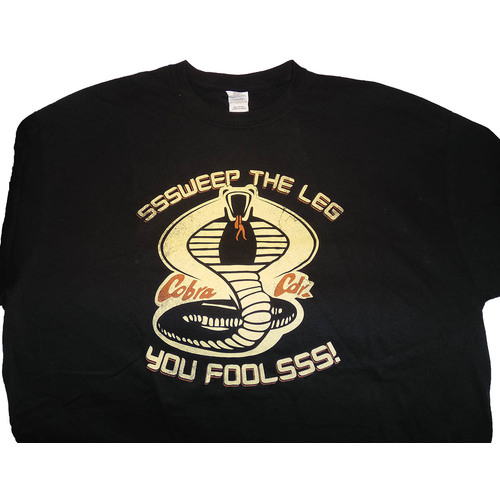 Karate Kid GI Joe Mashup 'Sweep The Leg' T Shirt Mens Size XL NEW With Tags