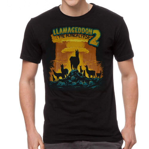 Llamageddon 2: The Alpacalypse Cotton T-Shirt - 2XL New, With Tags