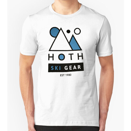 "Hoth Ski Gear" Star Wars Reference Cotton T-Shirt - 3XL New, With Tags