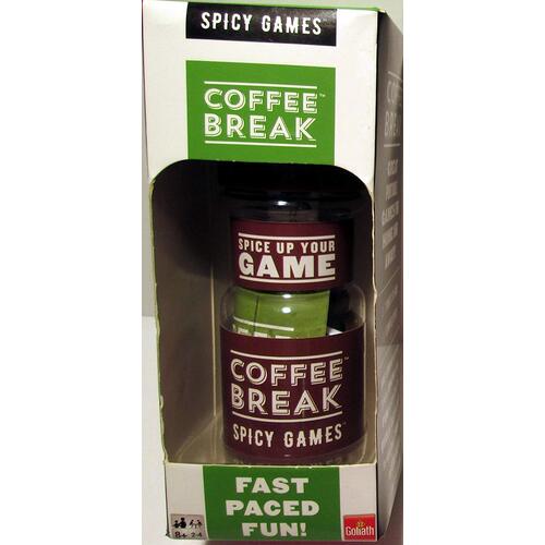 Coffee Break -Spicy Games - Dice Combination Game - New, Mint Condition