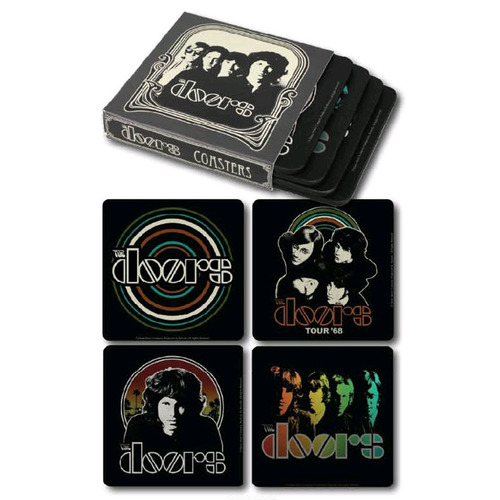 The Doors Collectible Coasters - Set Of Four - New And In Package