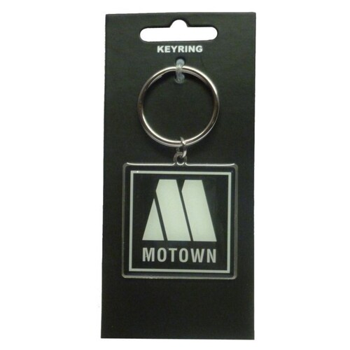 Collectible 'Motown Records' Metal Keychain - New, Mint Condition