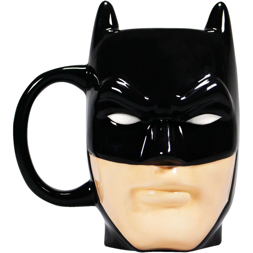 Half Moon Bay DC Comics Batman Shaped Ceramic Mug - New In Package