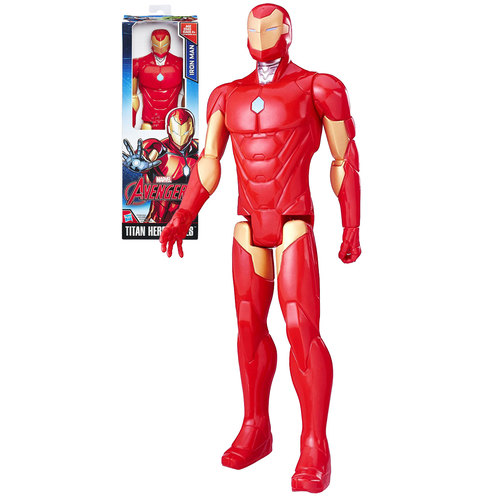 Hasbro Marvel Avengers Titan Hero Series Iron Man 12 Inch Figure - New, Mint Condition