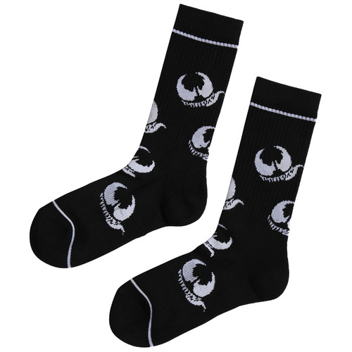 Bioworld Marvel 'Venom Grin' Crew Socks - One Size Fits Most - New