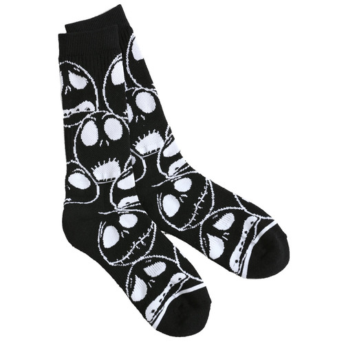 Bioworld Disney The Nightmare Before Christmas Crew Socks - One Size Fits Most - New