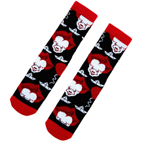 HYP IT Pennywise Boat Crew Socks - One Size Fits Most - New