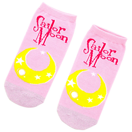 Sailor Moon Glitter Toe No Show Socks - One Size Fits Most - New
