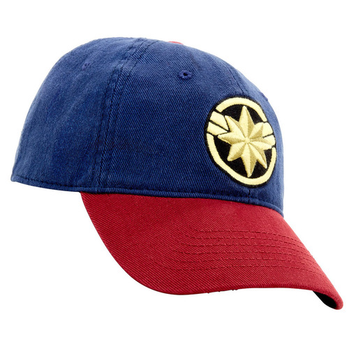 Marvel Captain Marvel - Premium Adjustable Cap Hat - New With Tags