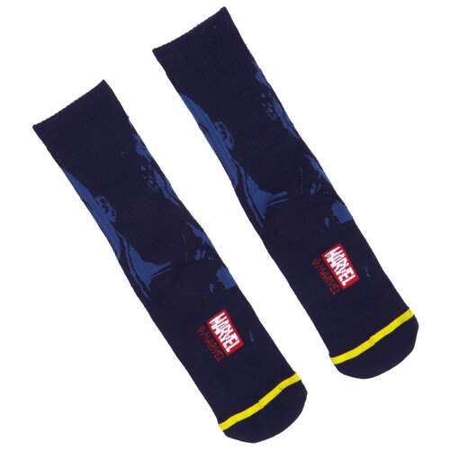 Marvel Avengers: Infinity War Thanos Crew Socks - One Size Fits Most - New