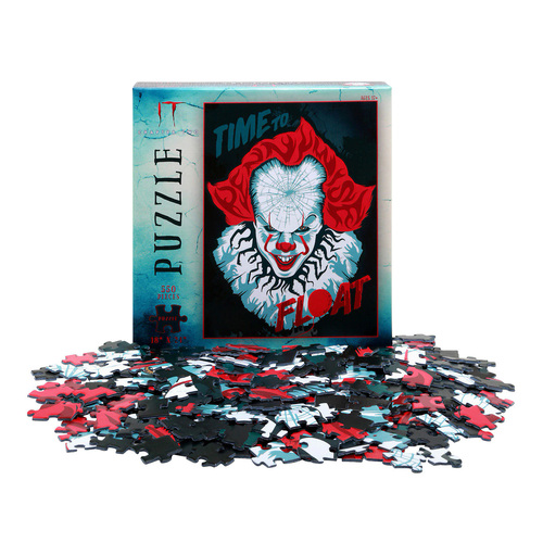 IT Chapter Two Pennywise 'Time To Float' 550 Piece Shaped Jigsaw Puzzle - New Mint Condition