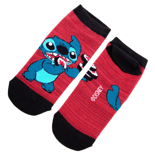 Disney Lilo And Stitch 'Sushi Snacks' No Show Socks - One Size Fits Most - New