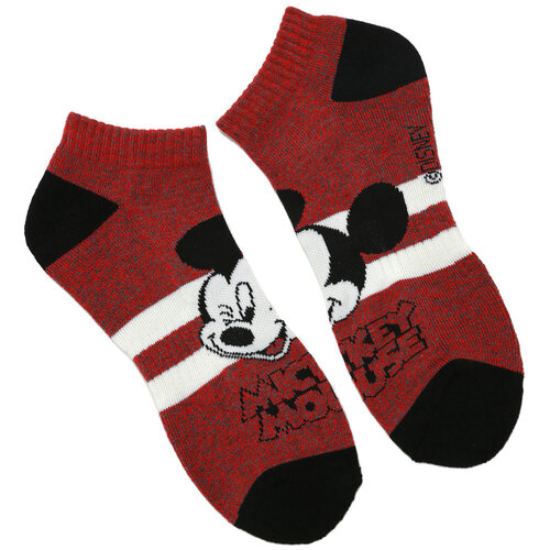 Disney Mickey Mouse 'No-Show' Ankle Socks - One Size Fits Most - New