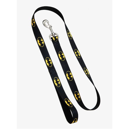 DC Comics Batman Symbol Pet Leash By Buckle Down - 48 Inch - New, With Tags