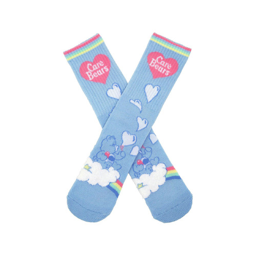 Care Bears Grumpy Bear Crew Socks By Hot Topic - Shoe Size 5-10 - New, With Tags