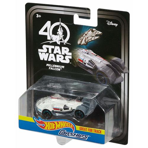Hot Wheels Carships - Star Wars 40th Anniversary Millennium Falcon Vehicle 