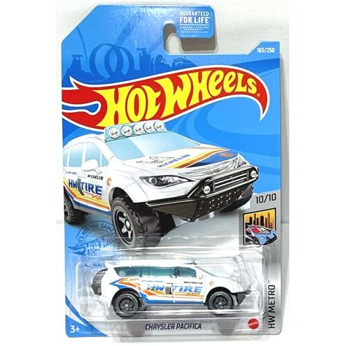 Hot Wheels - HW Metro - 2021 Treasure Hunt Chrysler Pacifica 10/10 [White] 165/250 Collectible Vehicle - New, Unopened
