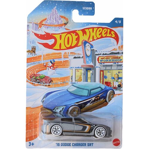 Hot Wheels Holiday Series 15 Dodge Charger SRT Hot Wheels Collectible - New, Unopened
