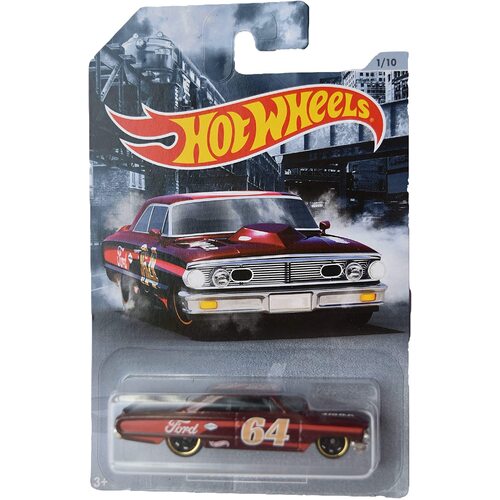 Hot Wheels American Steel Series 64 Ford Galaxie 500 Hot Wheels Collectible - New, Unopened