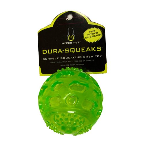 Hyper Pet Durasqueak Toy for Dogs - Four Designs [Model:Ball]