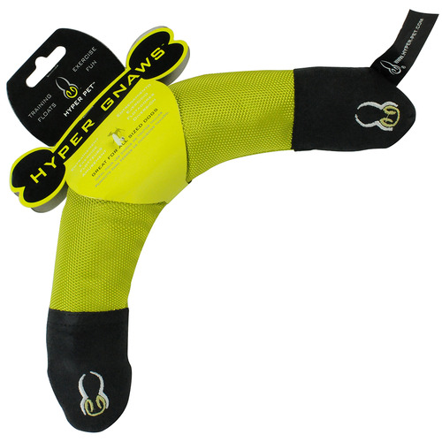 Hyper Pet Hyper Gnaws Toy for Dogs - Five Designs [Model: Boomerang]