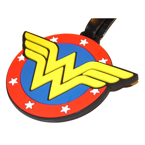 DC Comics Wonder Woman Luggage Tag - High Quality, Licensed, New, Mint Condition