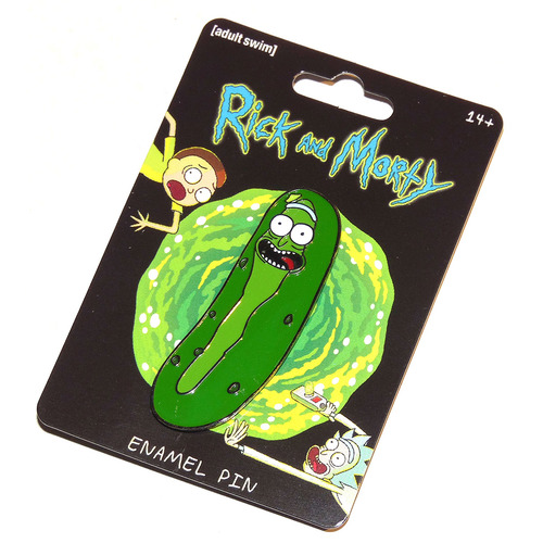 Adult Swim Rick And Morty Pickle Rick Pin - New, Mint Condition