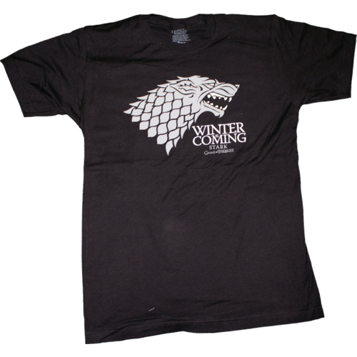 Game Of Thrones HBO Licensed T-Shirts - Stark Winter Is Coming - New [Size: XXL]